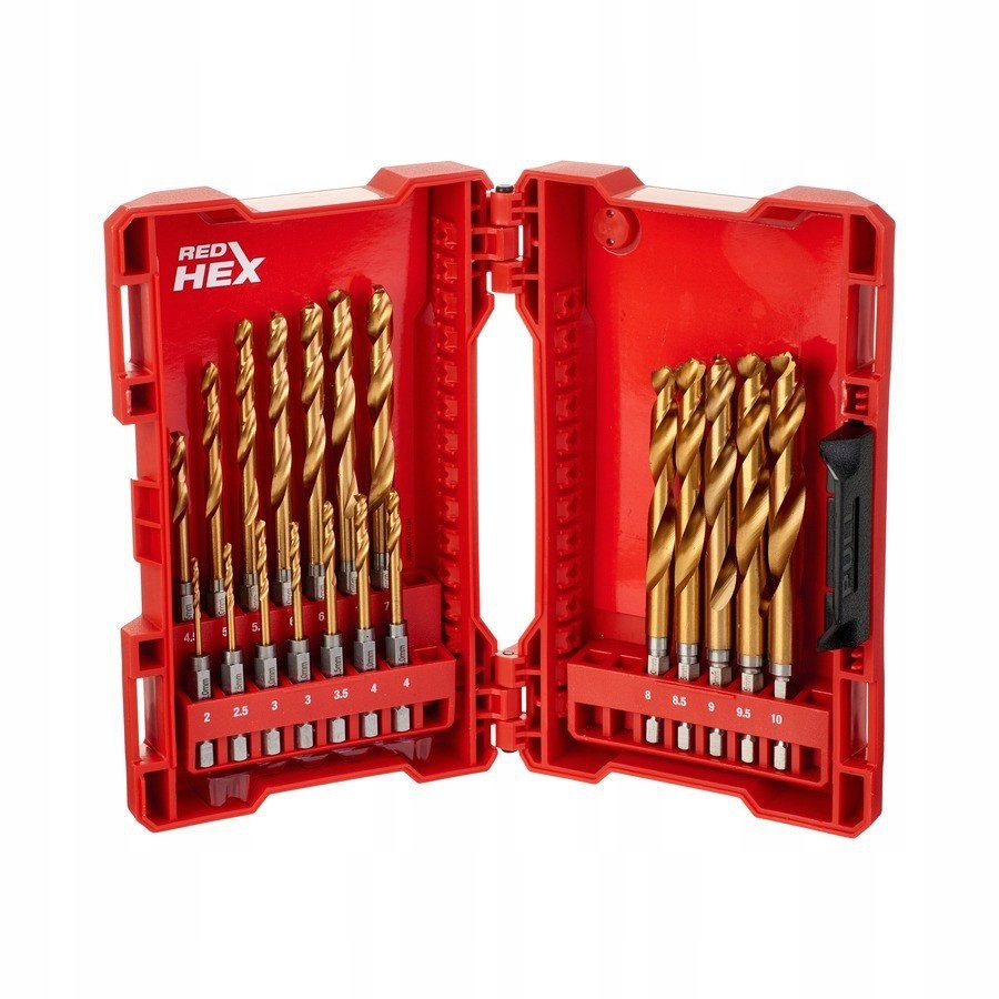 Sada vrtákov Milwaukee 48894760 19 ks.